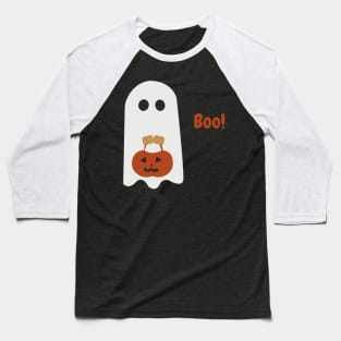 Halloween Ghost Boo Baseball T-Shirt